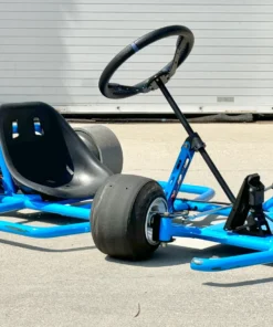 Electric drift kart MY1020 3KW 72V high performance powder coated blue