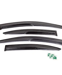rain guards subaru WRX STI 2015 2021 overtake tinted aerodynamic window guards
